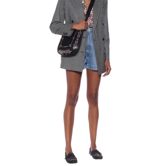 ISABEL MARANT Foggia embellished suede moccasins - Picture 2 of 7